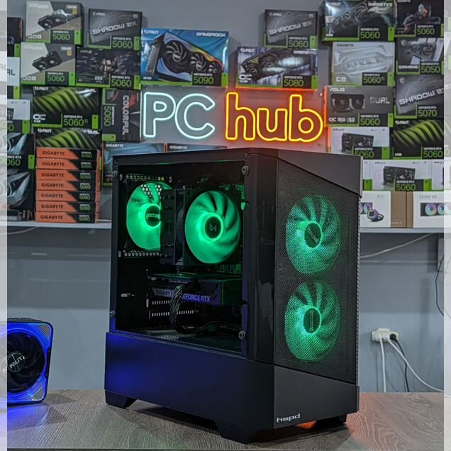 Игровой пк rtx 5060 / Ryzen 7 5700x / 32gb