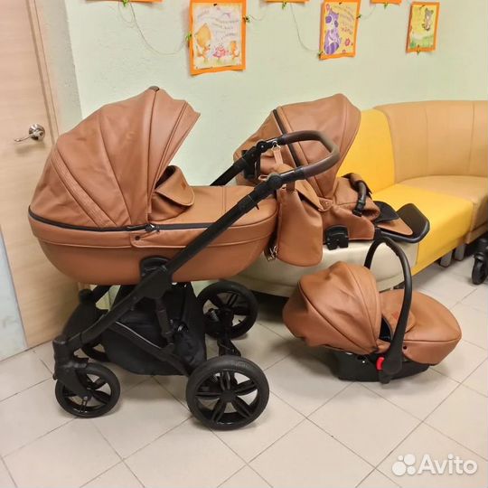 Карамельная коляска Verdi Mocca 3 в 1