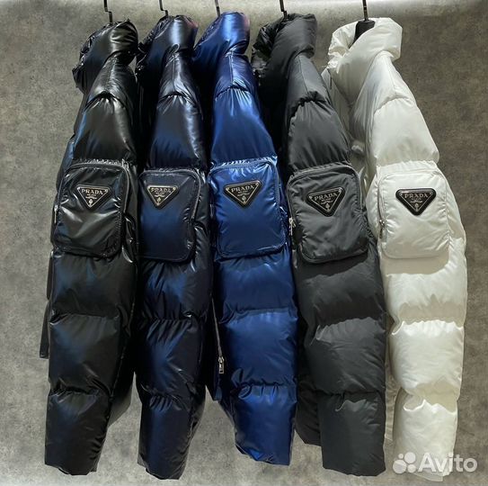 Зимний пуховик Prada