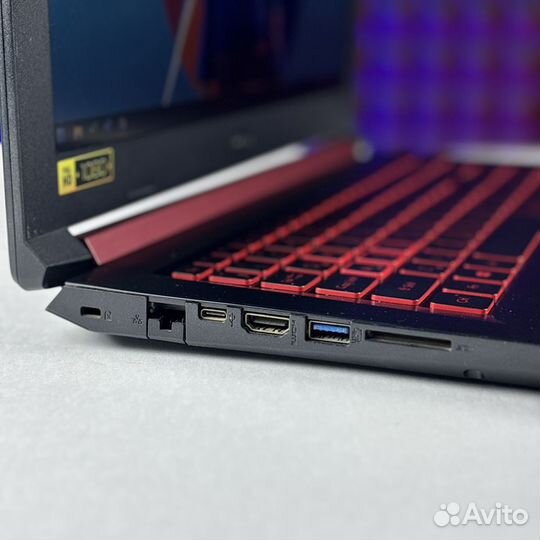 Игровой ноутбук Acer Nitro i7/GTX1050TI/SSD+HDD