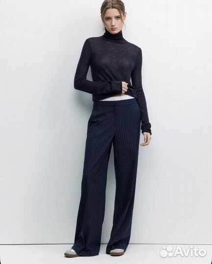 Брюки в полоску befree