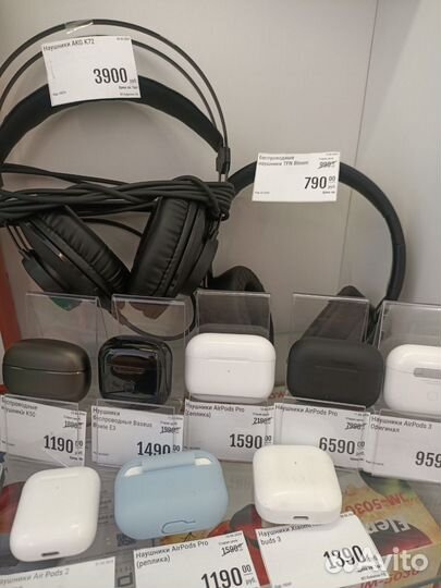 Беспроводные наушники Airpods3/ Airpods Pro/Xiaomi