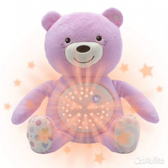 Игрушка мишка (ночник, проектор, музыка)