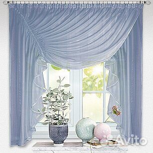 Красивая штора