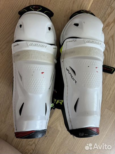 Щитки хоккейные bauer 2 x 11