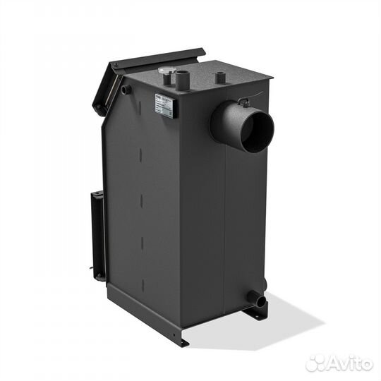 Твердотопливный котёл с увеличенной топкой