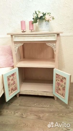 Тумба прикроватная массив бу