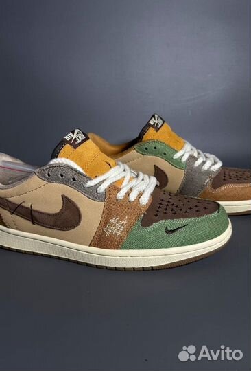 Кроссовки AIR jordan 1 LOW x Zion Williamson Люкс