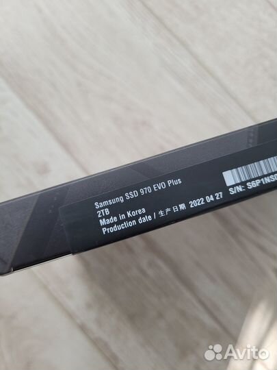 SSD M.2 Samsung 970 EVO Plus 2tb новый