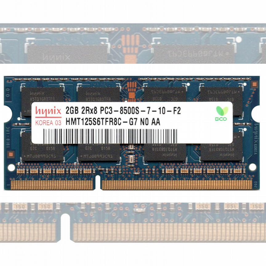 [HMT125S6TFR8C-G7] Оперативная Память Hynix 2gb Hmt125s6tfr8c-G7