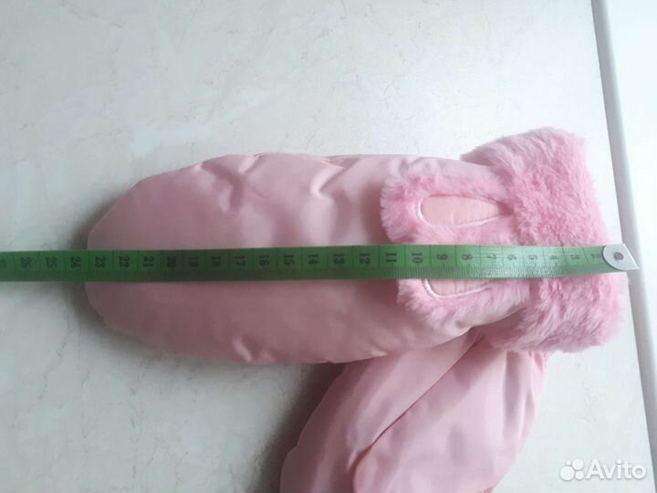 Варежки зимние детские, новые