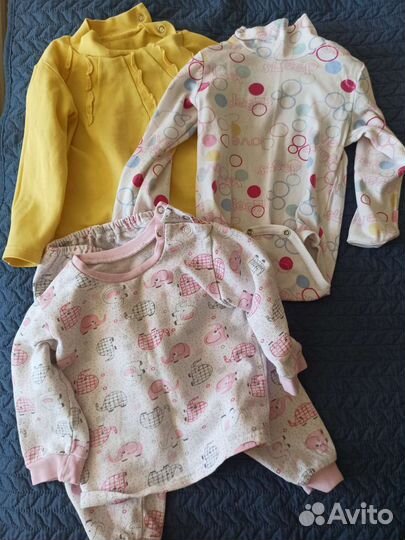 Детские вещи пакетом 6-18 месяцев для девочки