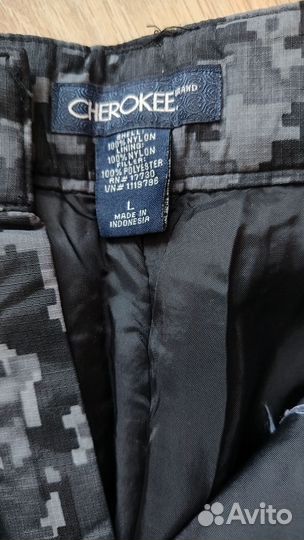 Штаны утепленные унисекс размер L