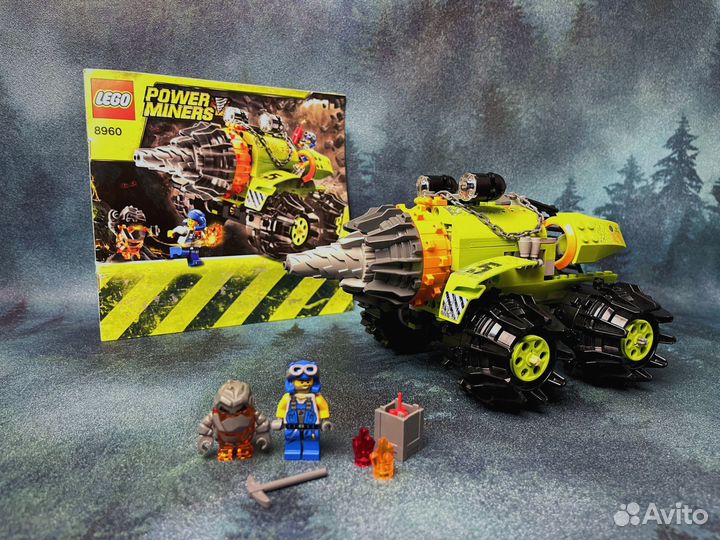 Lego power miners 8960 Thunder Driller