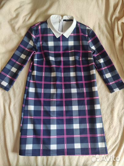 Платье в клетку