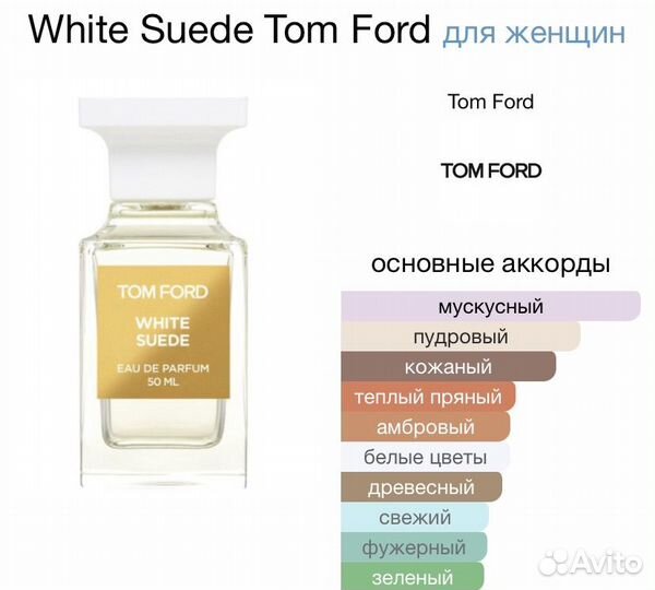 Духи Tom Ford White suede для женщин