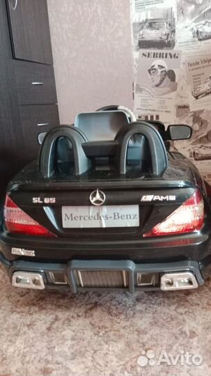 Детский электромобиль Mercedes SL65 amg