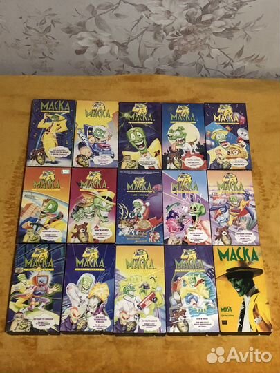 Vhs, маска, the mask, видеокассеты