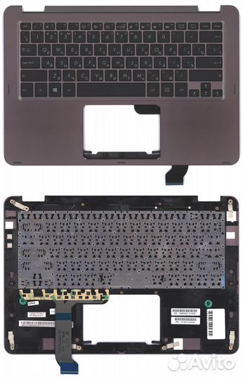 Топкейс Asus UX360CA-1B серый