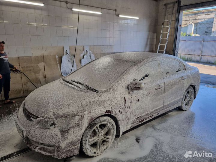 Шиномонтаж, Автомойка