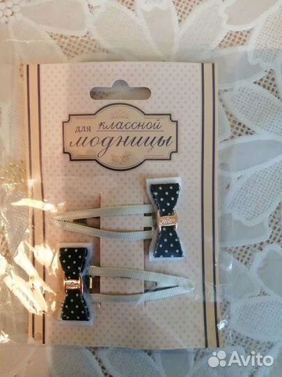 Заколки бантики