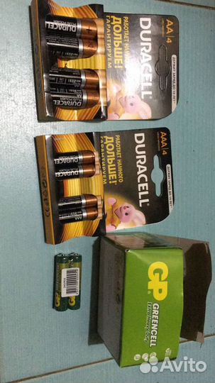 Батарейки аа ааа