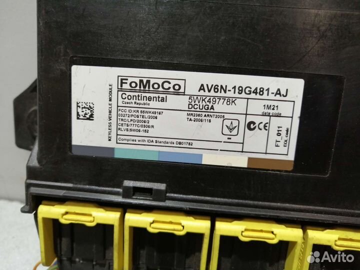 Блок комфорта Gem модуль Форд Фокус 3