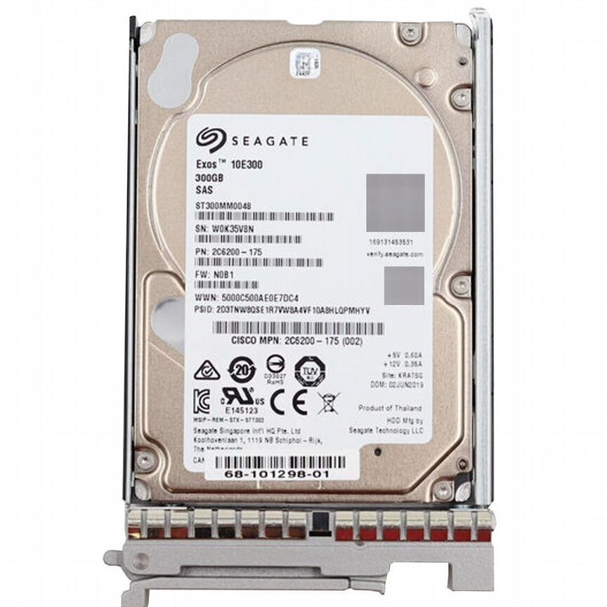 [HD300G10K12N] Жесткий Диск Cisco Ucs- 300gb Sas 2,5 Hd300g10k12n
