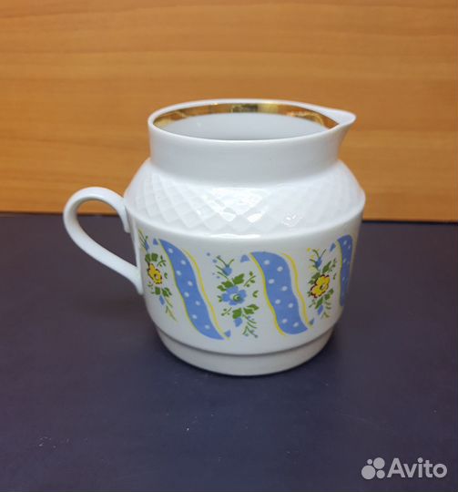 Молочник фарфор завод Пролетарий СССР 1976 г