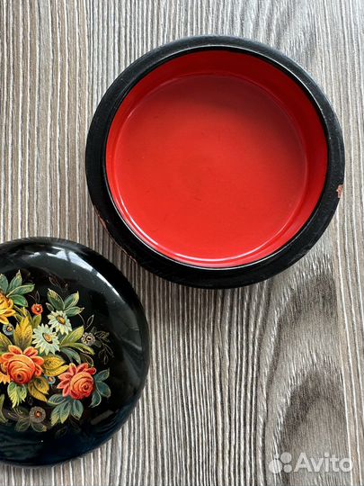 Шкатулка Мстёрская миниатюра 70-е гг. хх века