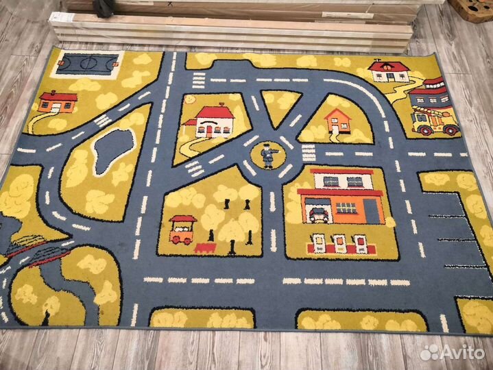 Ковер детский с дорогами