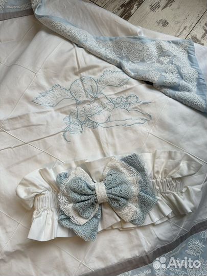 Одеяло конверт на выписку для мальчика