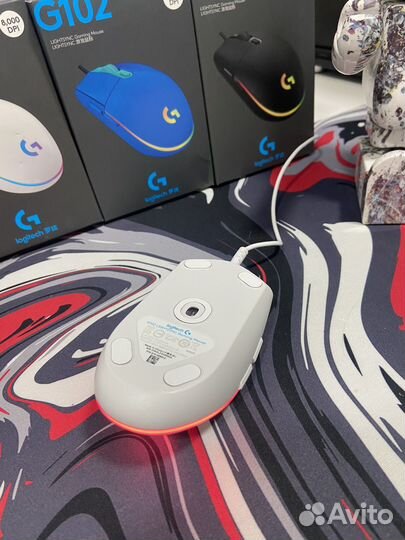 Игровая мышь logitech g102