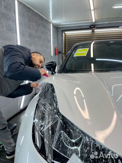 Бронирование автомобили пленкой