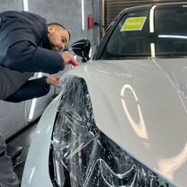 Бронирование автомобили пленкой, Парковый