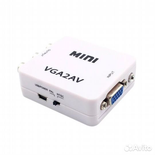 Продаю видео переходник с VGA на RCA