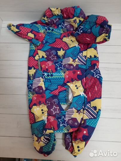 Дождевик для собак на молнии р-р 30