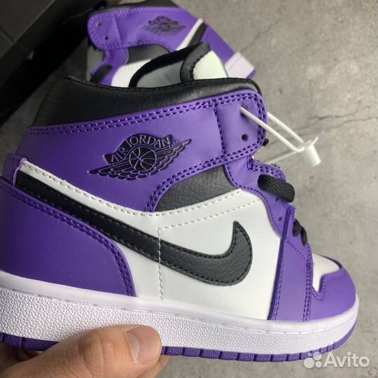 Кроссовки Nike Air Jordan 1 Court Purple (36-45)