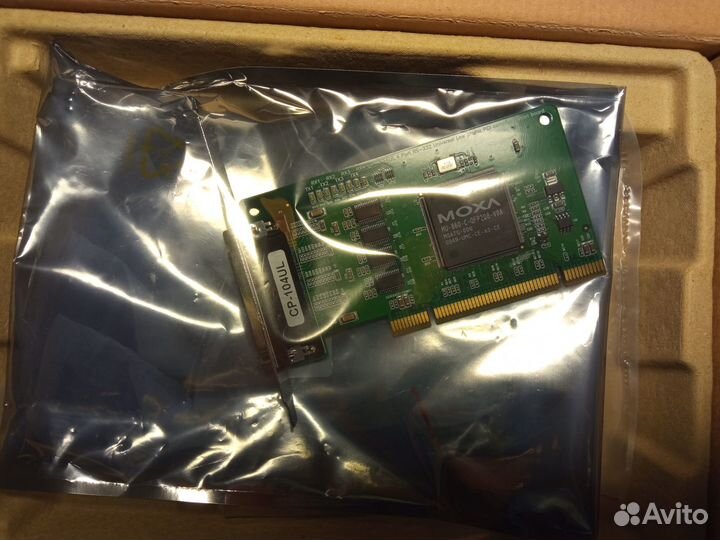 Плата PCI moxa CP-104UL/DB9M