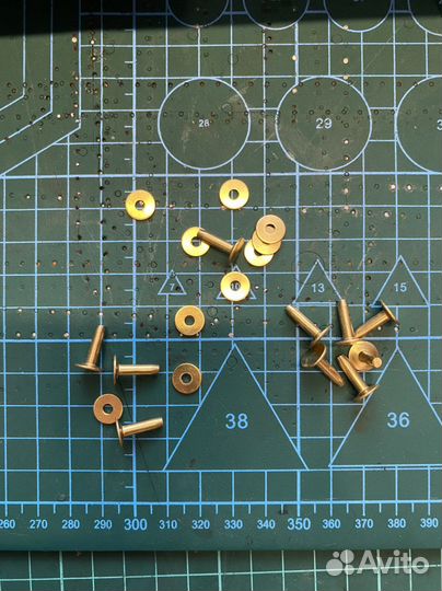 Заклепки латунь