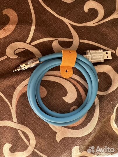 Кабель силиконовый угловой Type-c