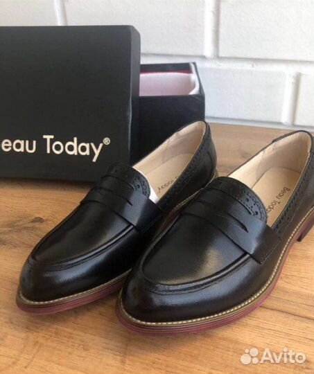 Лоферы женские 37 размер натуральная кожа