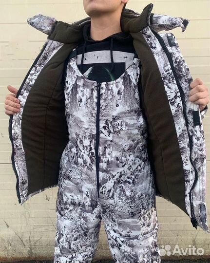 Костюм горка белый лес