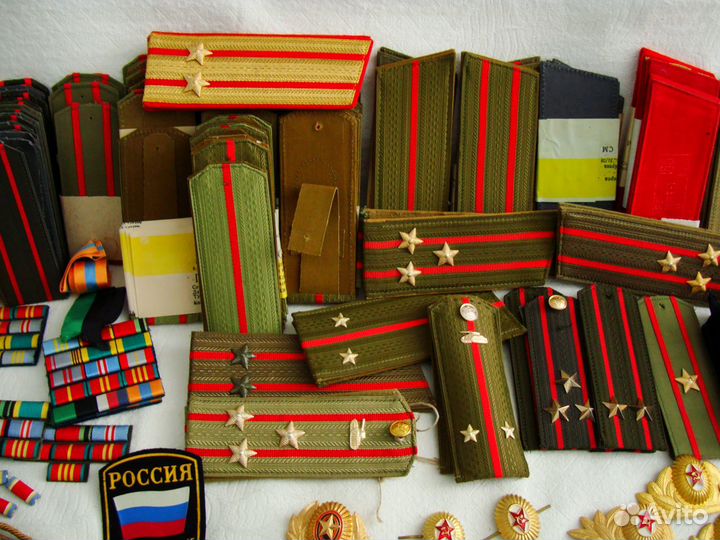 Кокарды,эмблемы,погоны,петлицы вс СССР, РФ