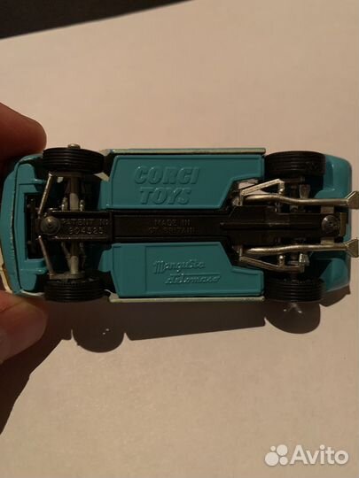 Corgi toys DE Tomaso Mangusta