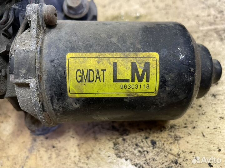 Моторчик стеклоочистителя переднего Chevrolet Lano