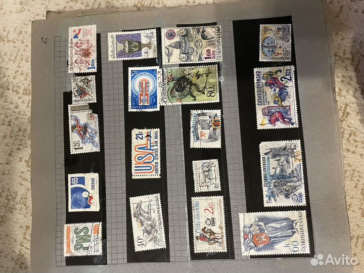 Альбом с марками СССР