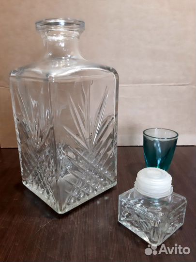 Штоф-Графин СССР для крепких напитков