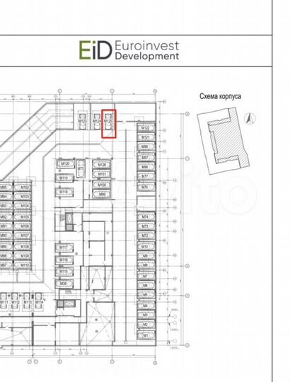 Машиноместо, 14 м²