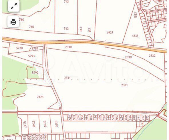 Участок 72,88 га (СНТ, ДНП)